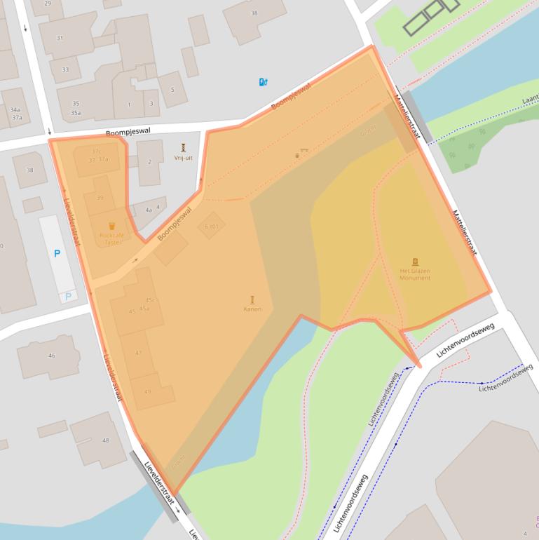 Kaart van postcodegebied 7141BK.