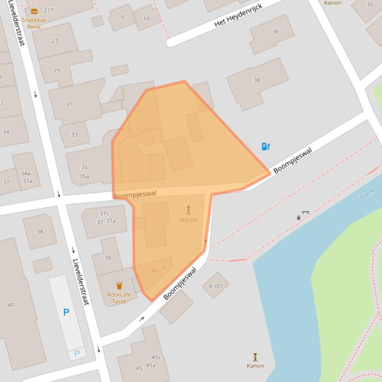 Kaart van postcodegebied 7141BN.