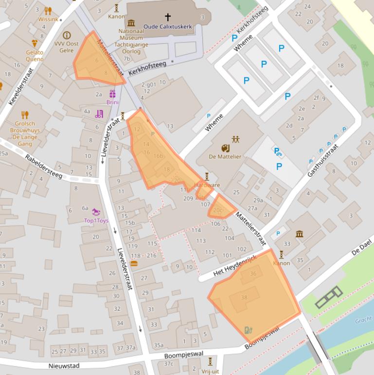 Kaart van postcodegebied 7141BR.