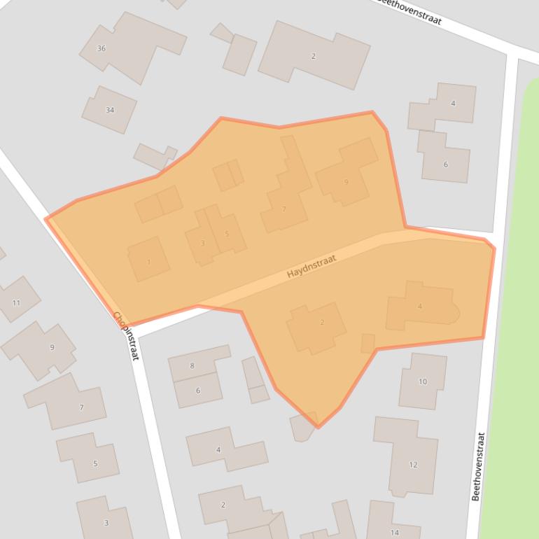 Kaart van postcodegebied 7141CK.