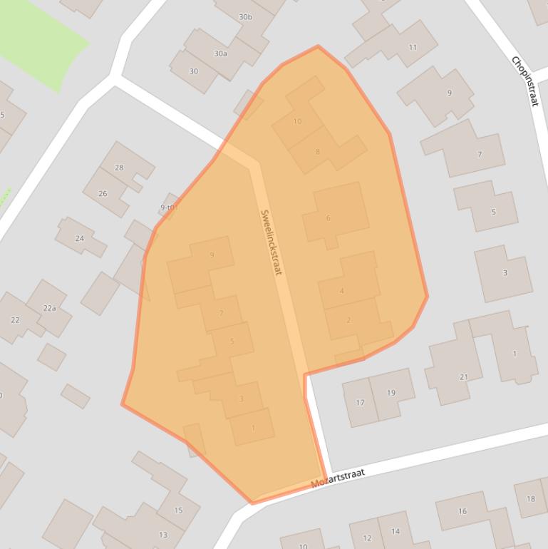 Kaart van postcodegebied 7141CM.