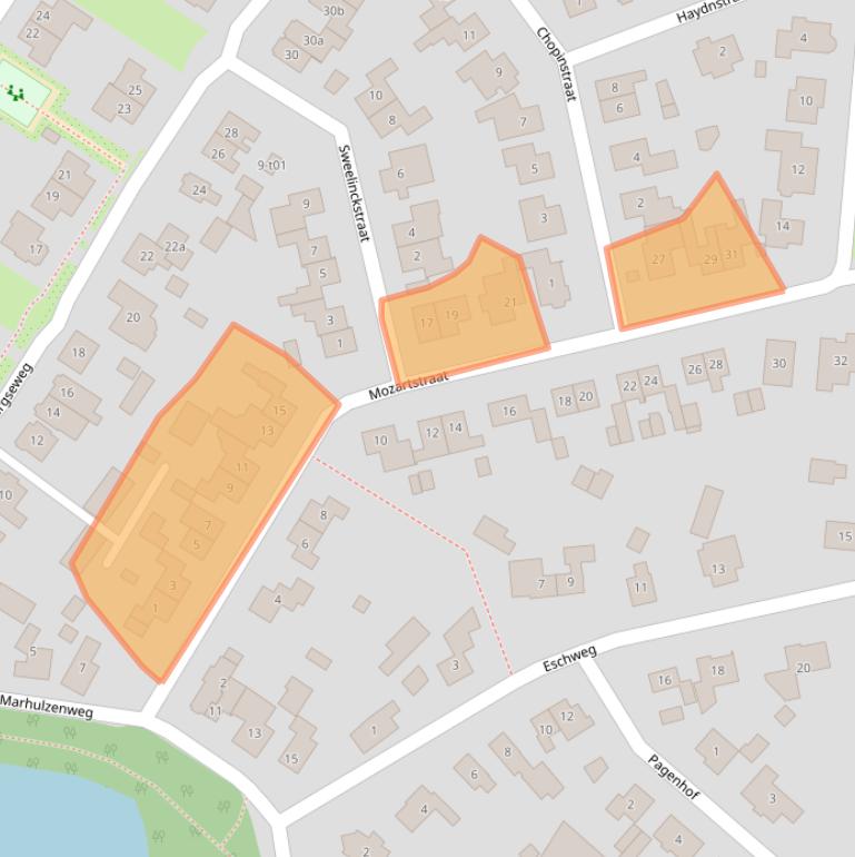 Kaart van postcodegebied 7141CN.