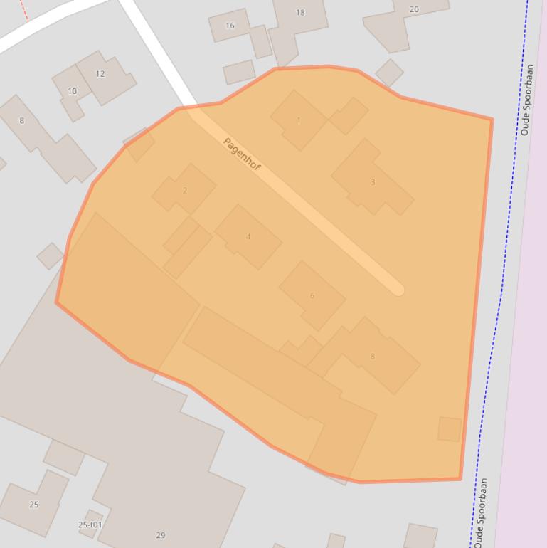 Kaart van postcodegebied 7141CW.