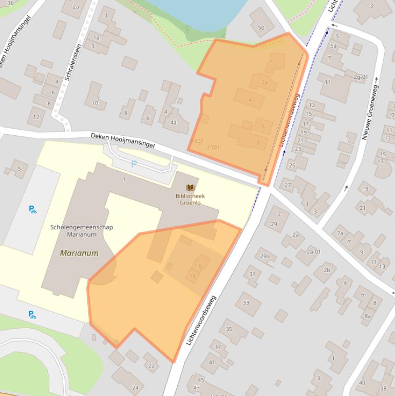 Kaart van postcodegebied 7141DX.