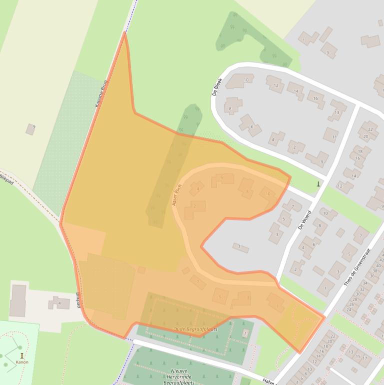 Kaart van postcodegebied 7141GM.