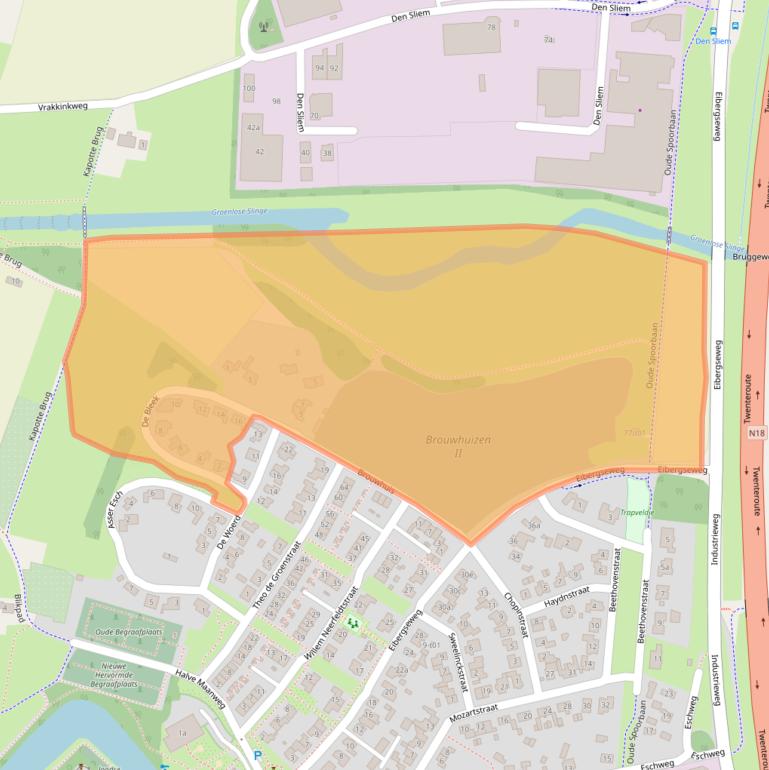 Kaart van postcodegebied 7141GN.