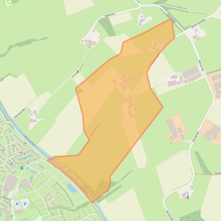 Kaart van postcodegebied 7141HA.