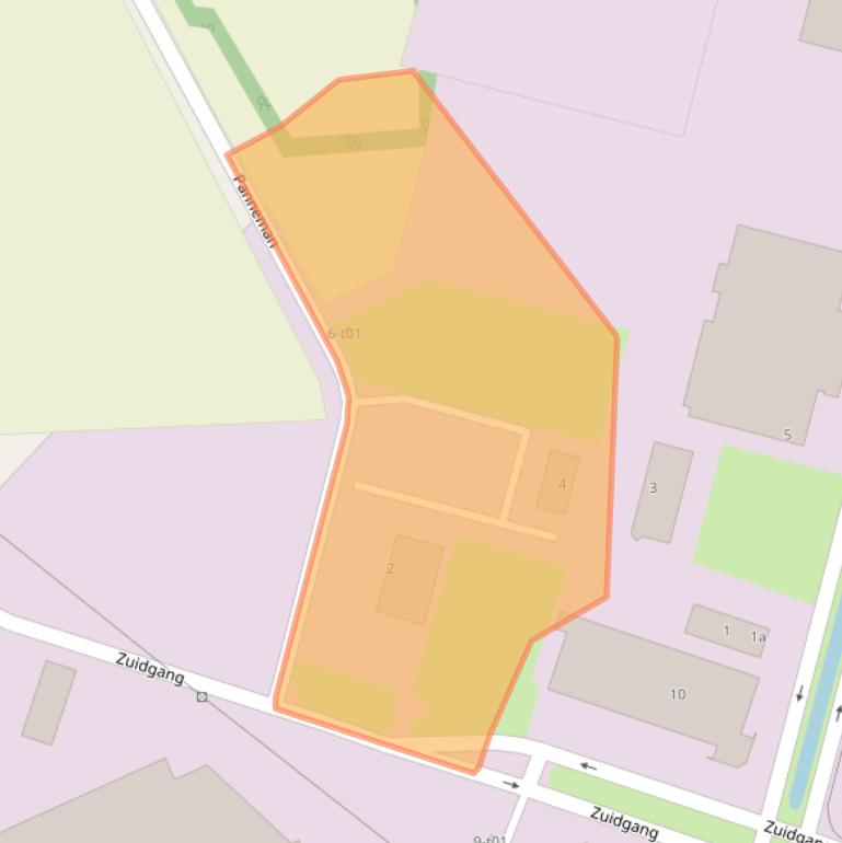 Kaart van postcodegebied 7141JR.