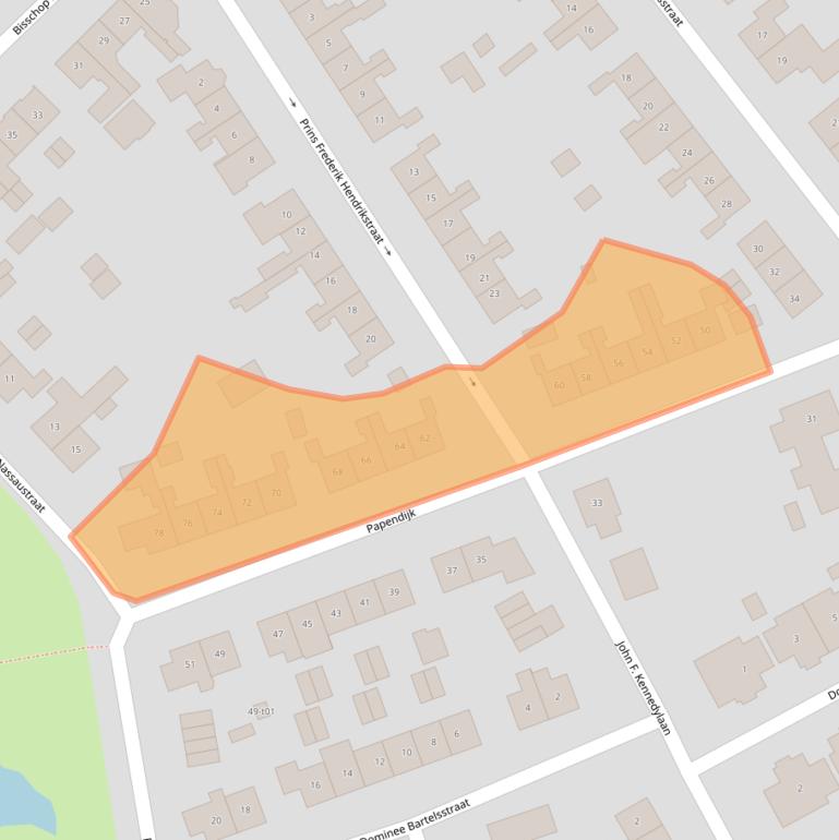 Kaart van postcodegebied 7141KJ.