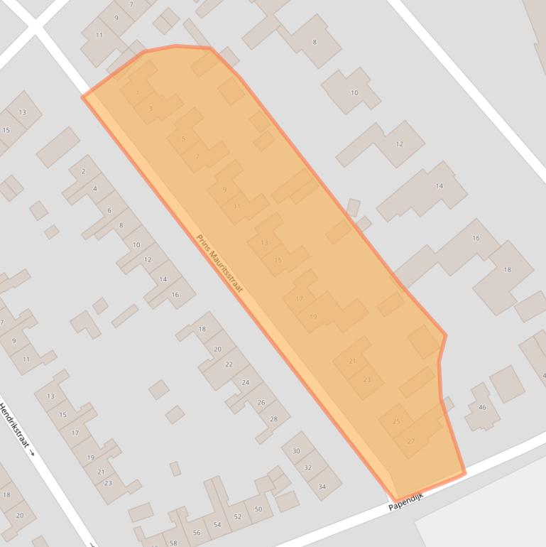 Kaart van postcodegebied 7141KK.