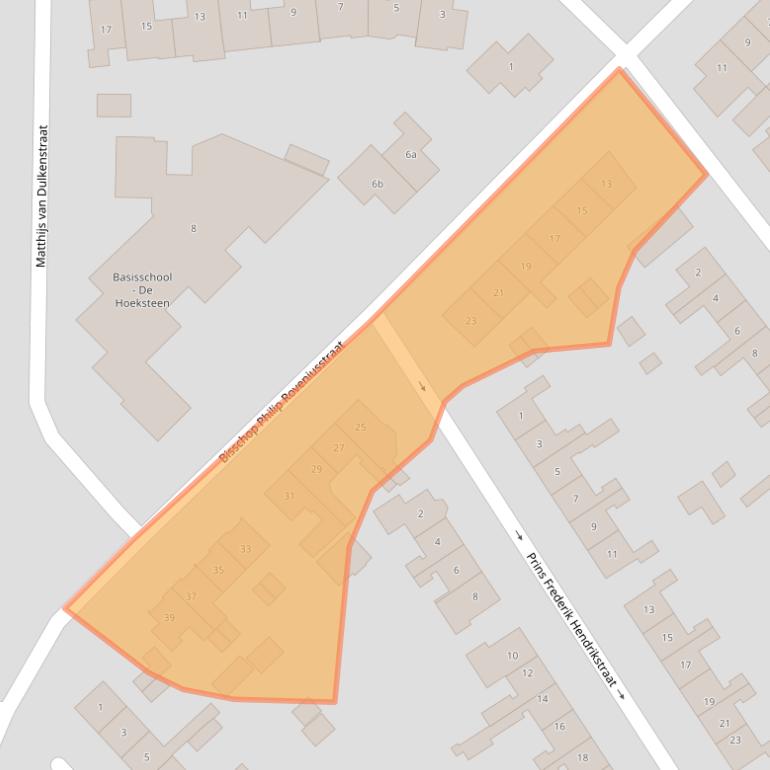 Kaart van postcodegebied 7141KR.