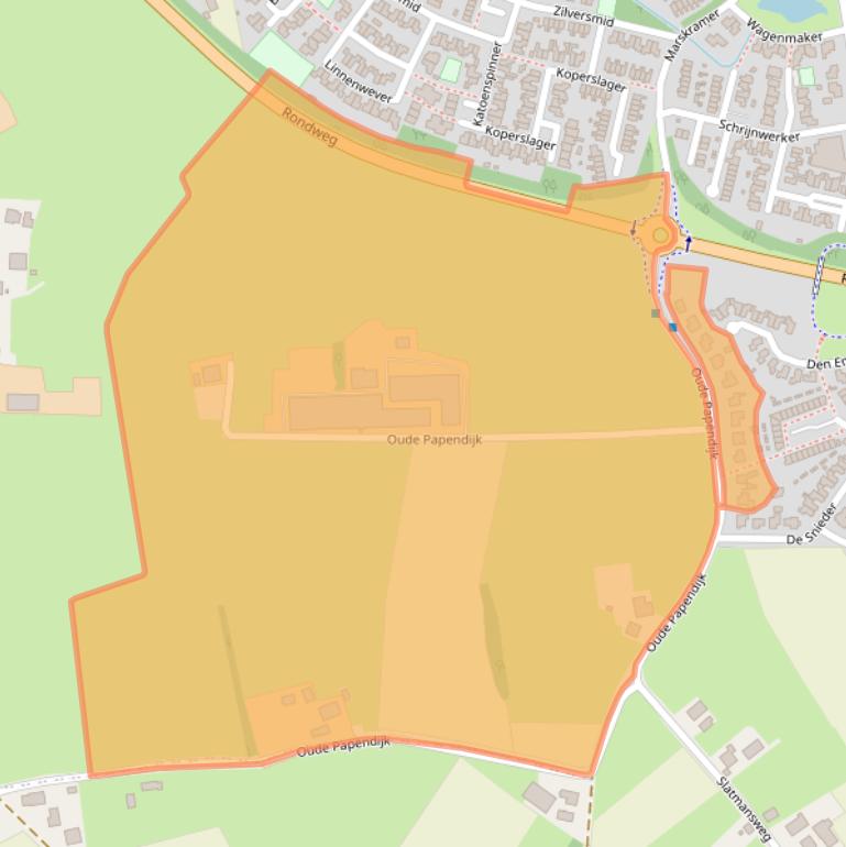 Kaart van postcodegebied 7141LK.