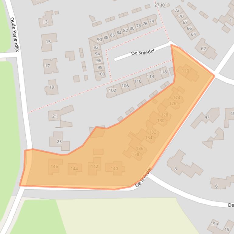 Kaart van postcodegebied 7141NL.