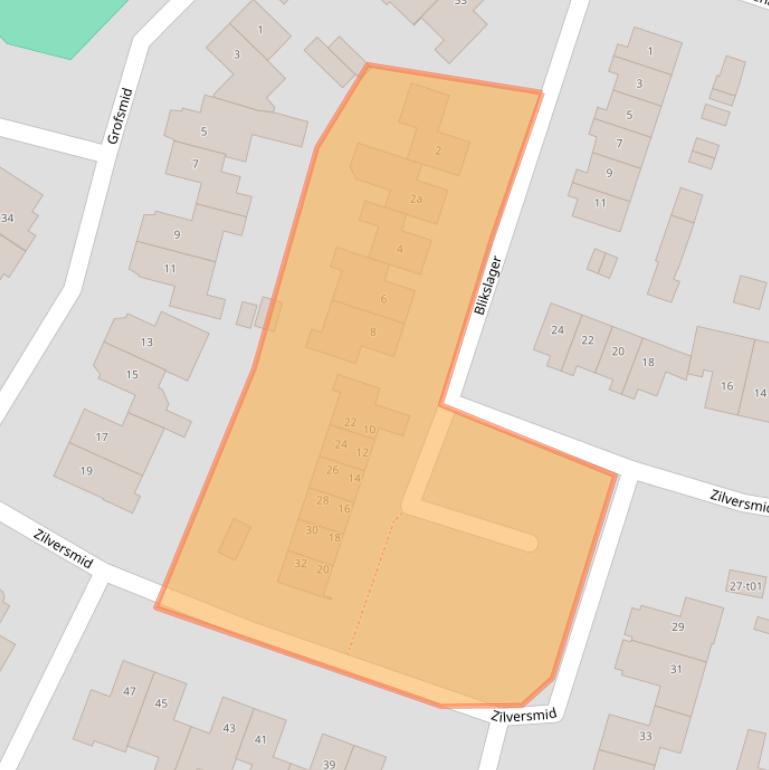 Kaart van postcodegebied 7141PE.