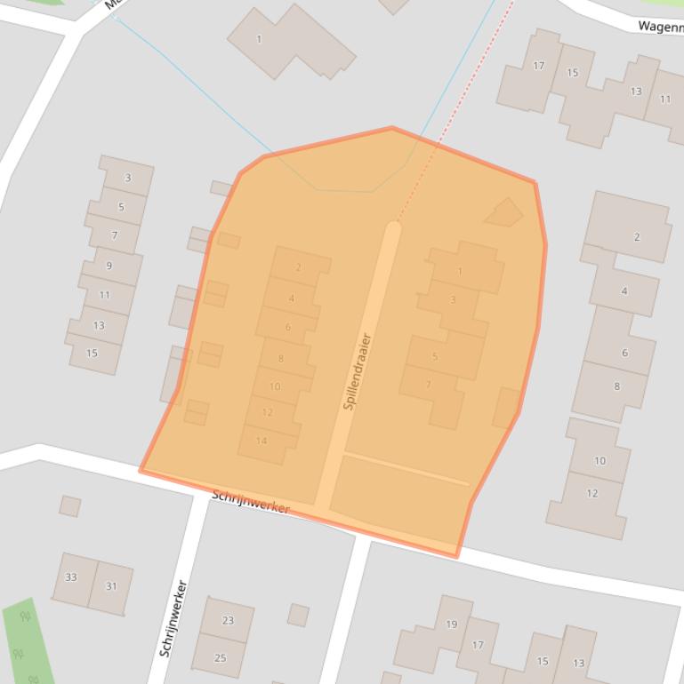 Kaart van postcodegebied 7141PP.