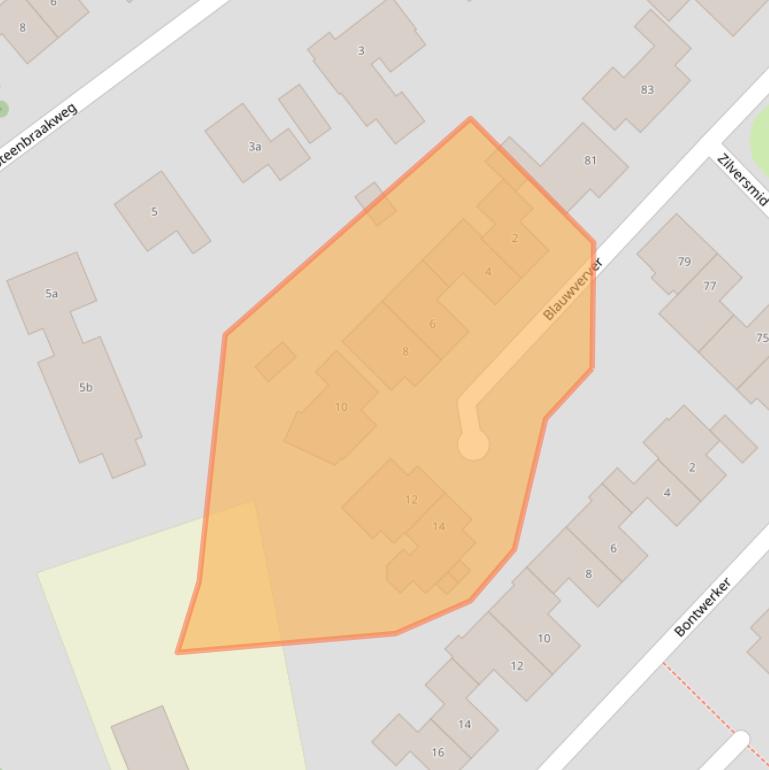 Kaart van postcodegebied 7141RG.