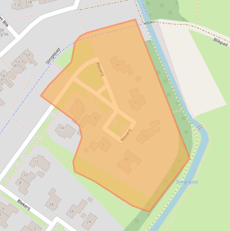 Kaart van postcodegebied 7141TB.