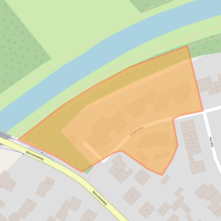 Kaart van postcodegebied 7141TD.