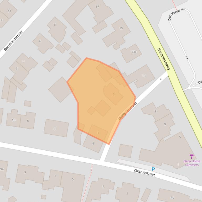 Kaart van postcodegebied 7141ZG.