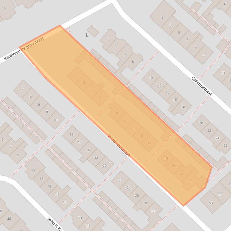 Kaart van postcodegebied 7141ZL.