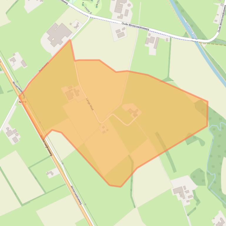 Kaart van postcodegebied 7142HD.