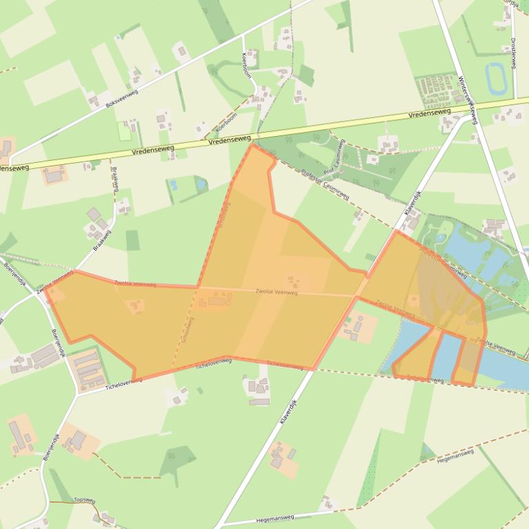 Kaart van postcodegebied 7142HT.