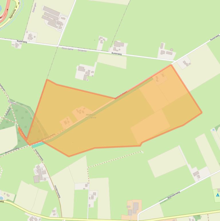 Kaart van postcodegebied 7142JD.