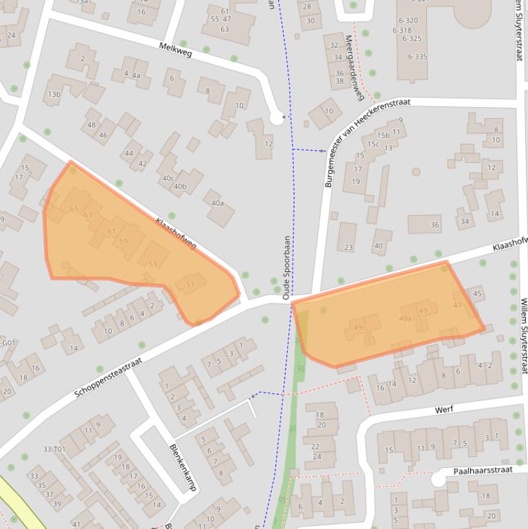 Kaart van postcodegebied 7151DS.