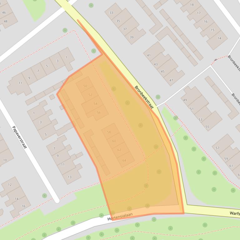 Kaart van postcodegebied 7151EK.