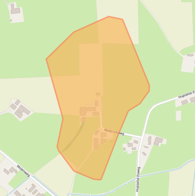 Kaart van postcodegebied 7151HL.