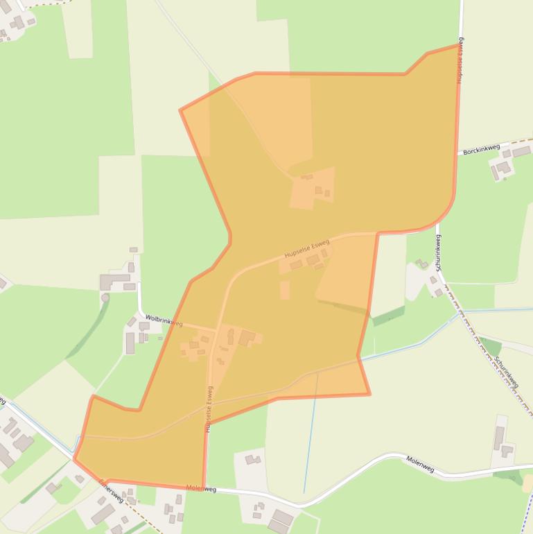 Kaart van postcodegebied 7151HM.