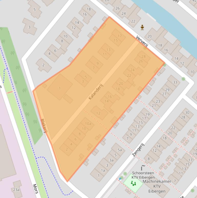 Kaart van postcodegebied 7151KG.