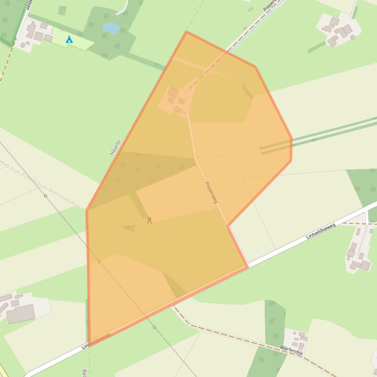 Kaart van postcodegebied 7151NJ.