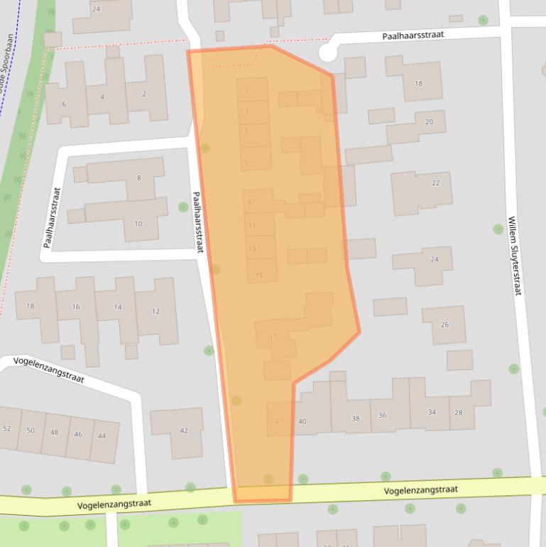 Kaart van postcodegebied 7151VC.