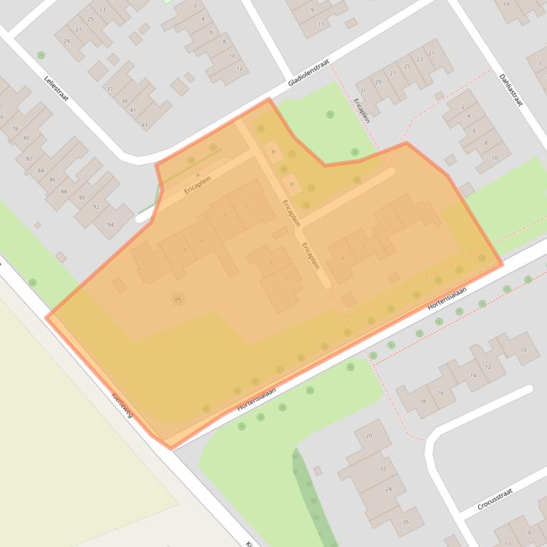 Kaart van postcodegebied 7151WC.