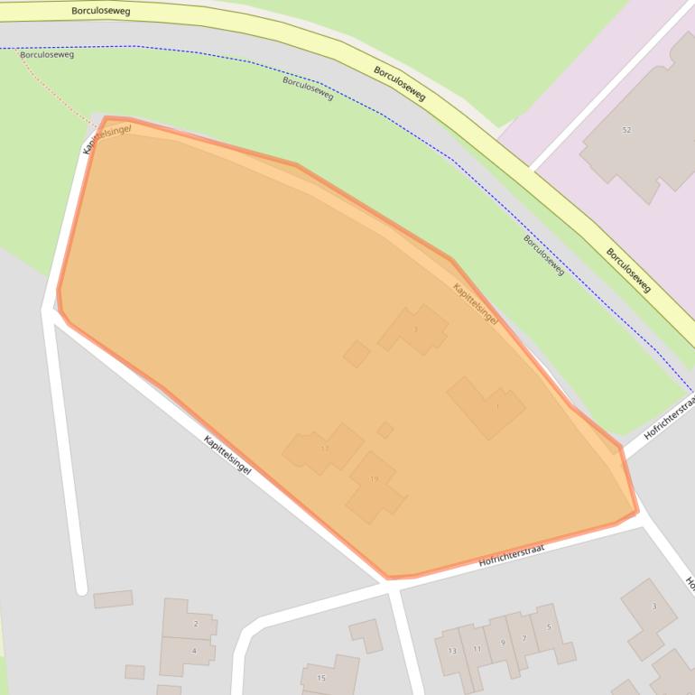 Kaart van postcodegebied 7151XC.