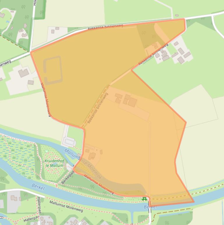 Kaart van postcodegebied 7152AV.