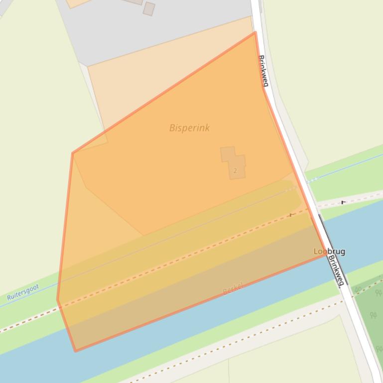 Kaart van postcodegebied 7152AW.