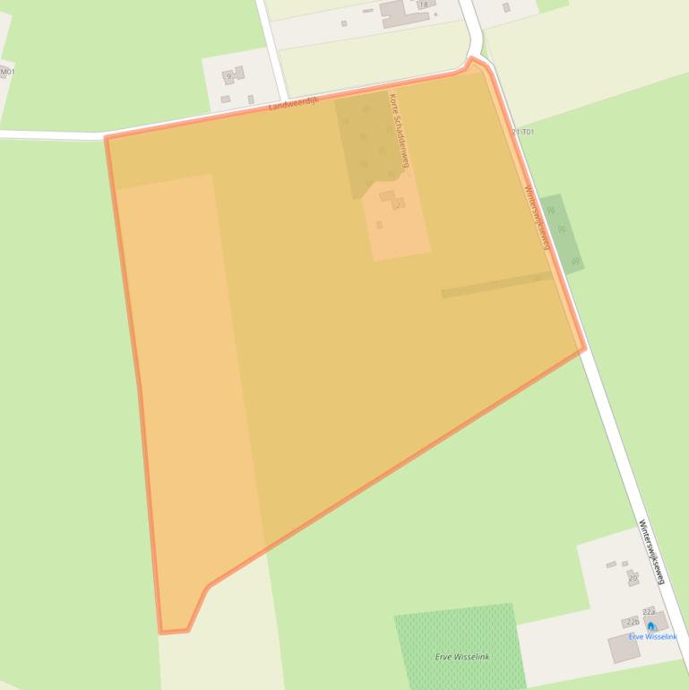 Kaart van postcodegebied 7152CH.