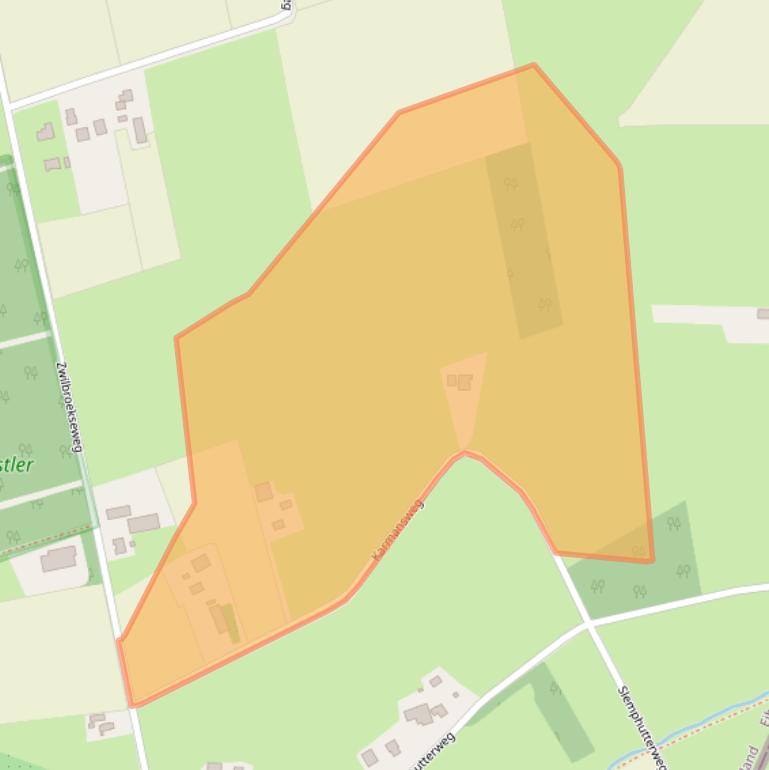 Kaart van postcodegebied 7152CS.