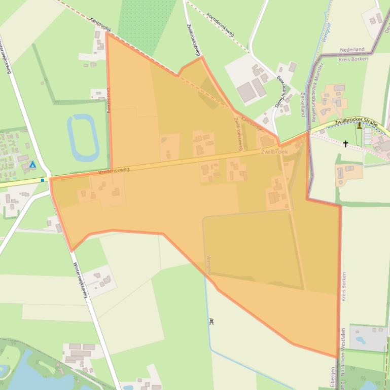 Kaart van postcodegebied 7152CW.