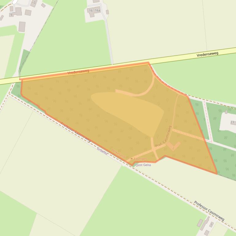 Kaart van postcodegebied 7152DT.