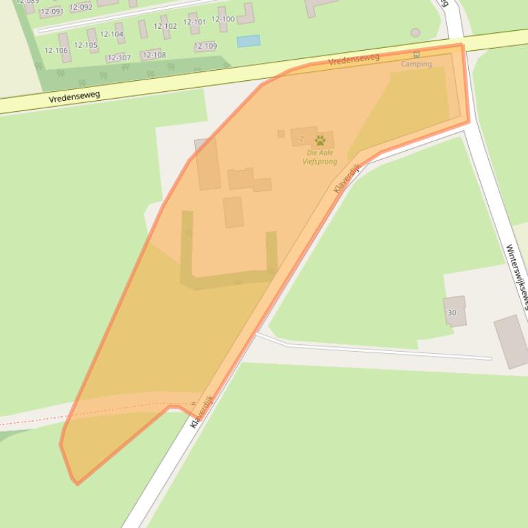 Kaart van postcodegebied 7152DV.