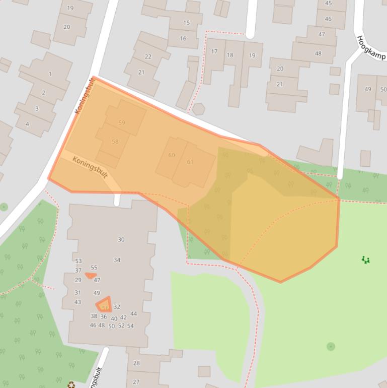 Kaart van postcodegebied 7152GS.