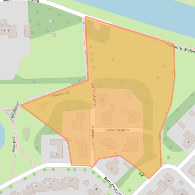 Kaart van postcodegebied 7152KP.