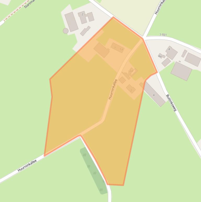 Kaart van postcodegebied 7156JD.