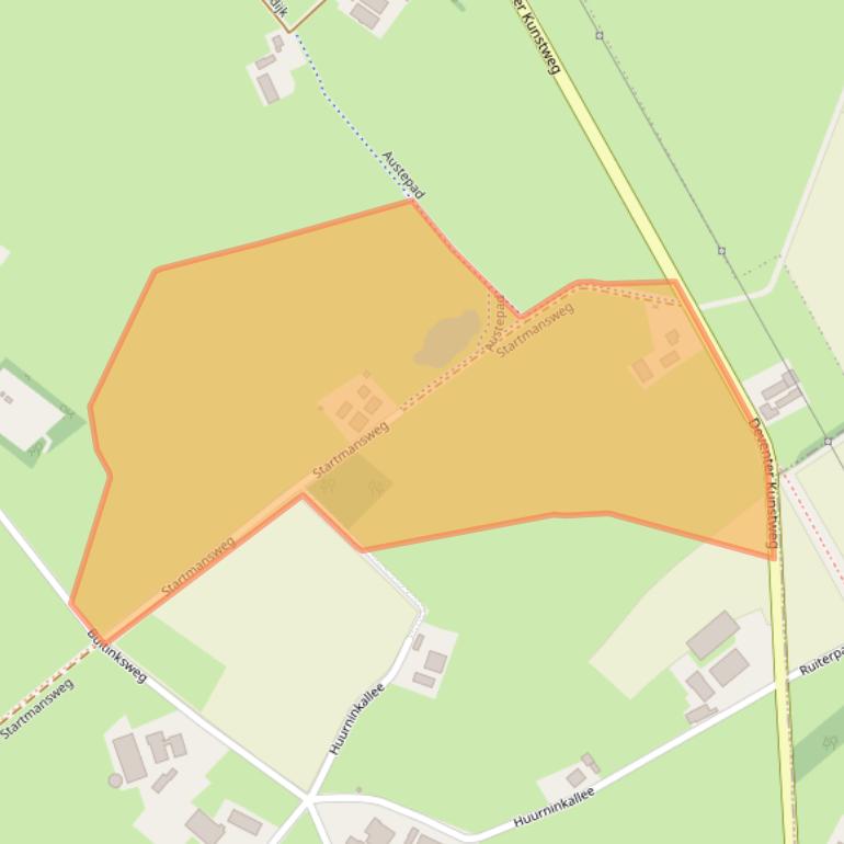 Kaart van postcodegebied 7156JH.