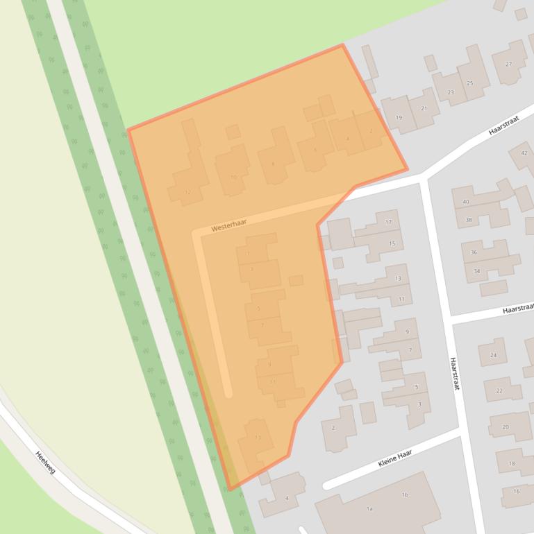 Kaart van postcodegebied 7156JJ.