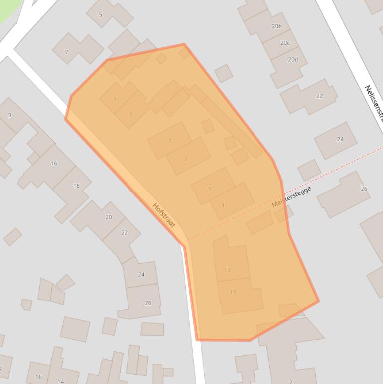 Kaart van postcodegebied 7156LR.