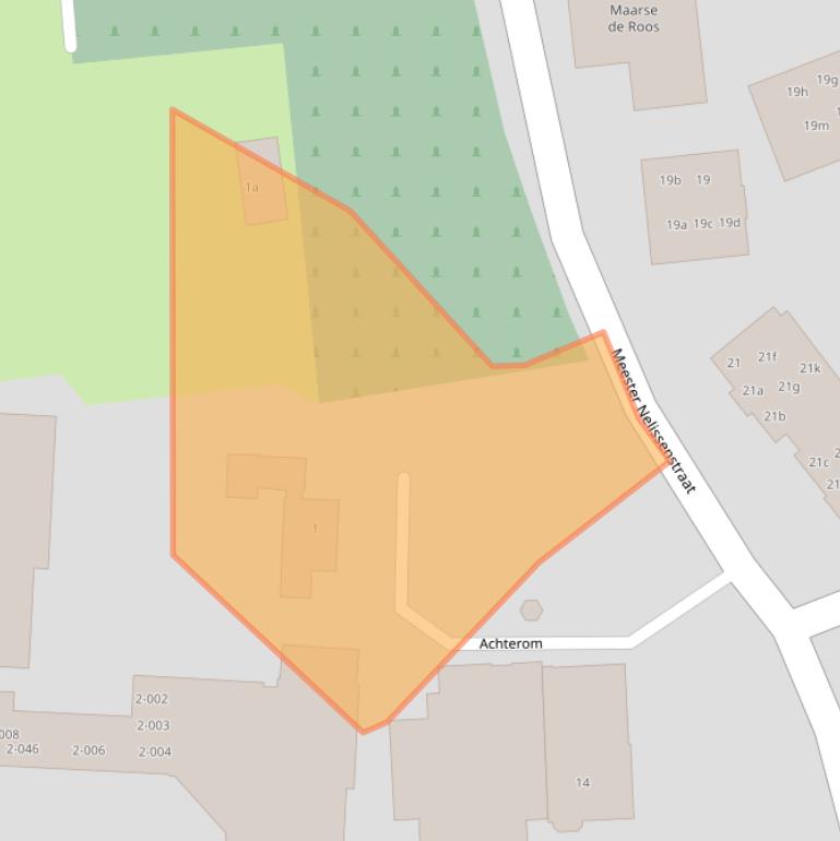 Kaart van postcodegebied 7156ME.